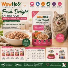 WowHoo Fresh Delight Cat Wet Food
