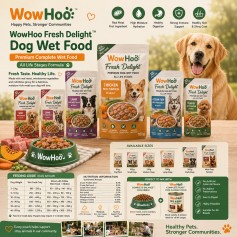 WowHoo Fresh Delight Dog Wet Food